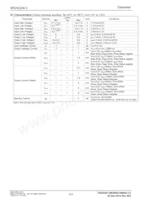 BR25G256-3 Datasheet Page 3