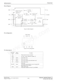 BR25G256-3 Datasheet Page 5