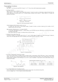 BR25G640F-3GE2 Datasheet Page 21