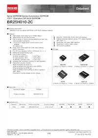 BR25H010F-2CE2 Datasheet Copertura