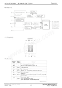 BR25L320-W Datasheet Page 5