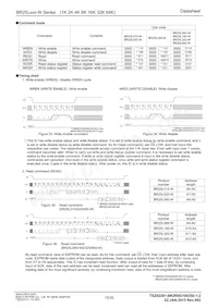 BR25L320-W數據表 頁面 15