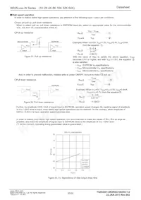 BR25L320-W Datasheet Page 20