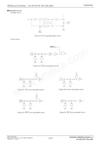 BR25L320-W Datasheet Page 22