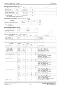 BR25S128GUZ-WE2 Datasheet Page 2
