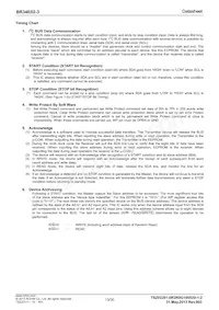 BR34E02FVT-3E2 Datasheet Page 13