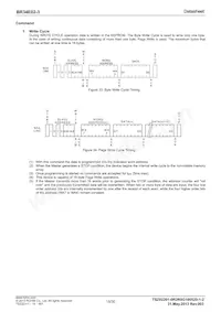 BR34E02FVT-3E2 Datasheet Page 15