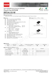 BR34L02FV-WE2數據表 封面