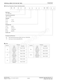 BR93A66RFJ-WME2 Datasheet Page 23