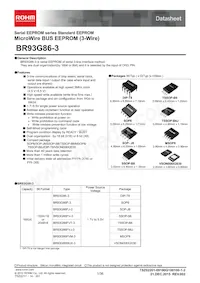 BR93G86-3 Datasheet Cover