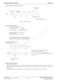 BRCA016GWZ-WE2 Datasheet Page 13