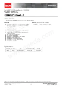 BRCB016GWL-3E2 Datasheet Cover