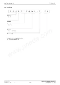 BRCB016GWL-3E2 Datasheet Page 23