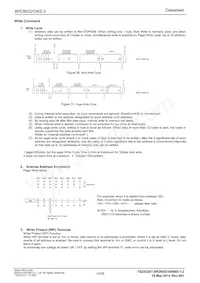 BRCB032GWZ-3E2 Datasheet Page 14