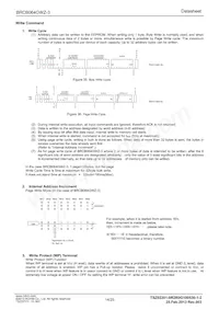 BRCB064GWZ-3E2數據表 頁面 14