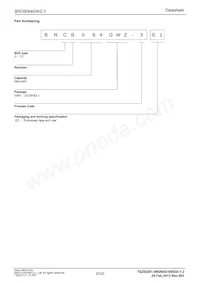 BRCB064GWZ-3E2 Datasheet Page 23