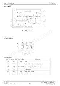 BRCD016GWZ-3E2 Datasheet Page 4