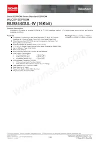 BU9844GUL-WE2 Datenblatt Cover