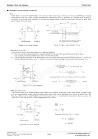 BU9847GUL-WE2 Datasheet Page 19