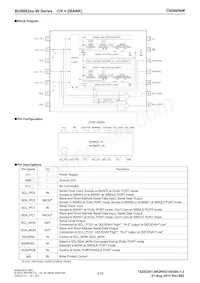 BU9882F-WE2 Datasheet Page 3