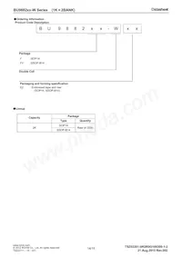 BU9882F-WE2 Datasheet Page 14