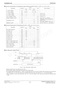 BU9888FV-WE2 Datasheet Page 2