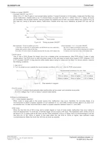 BU9888FV-WE2 Datasheet Page 18