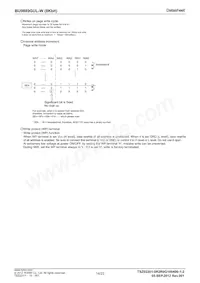 BU9889GUL-WE2 Datasheet Pagina 14