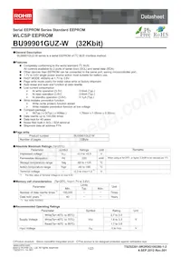 BU99901GUZ-WE2 Datasheet Cover