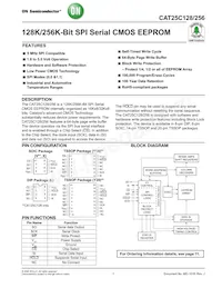 CAT25C128VI-GT3 Datasheet Cover