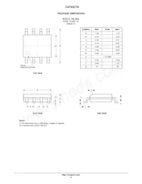 CAT93C76ZD4I-GT3 Datasheet Page 9