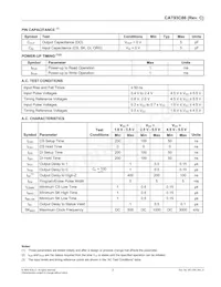 CAT93C86ZD4I-GT3 Datasheet Page 3