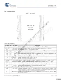 CY14B101K-SP25XI Datasheet Page 3