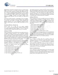 CY14B101K-SP25XI Datasheet Page 5
