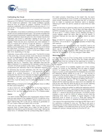 CY14B101K-SP25XI Datasheet Page 9