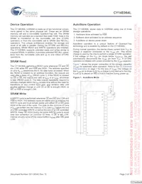 CY14E064L-SZ45XI Datasheet Page 3