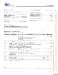 CY14E064L-SZ45XI Datasheet Page 7