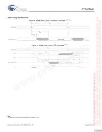 CY14E064L-SZ45XI Datasheet Page 11