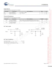 CY22E016L-SZ45XI Datasheet Page 7