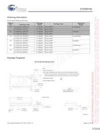 CY22E016L-SZ45XI Datenblatt Seite 13