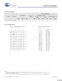 CY62137FV30LL-45BVIT Datasheet Page 3