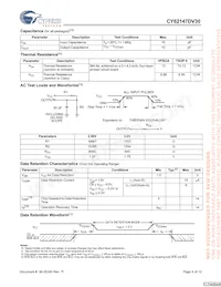 CY62147DV30LL-70BVXAT Datasheet Page 4