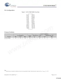 CY62148VNLL-70ZSXIT Datasheet Page 2