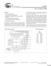 CY6264-70SNC Datenblatt Cover
