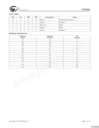 CY6264-70SNC Datasheet Page 7