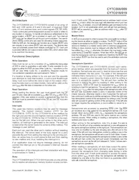 CY7C009-15AXC數據表 頁面 15