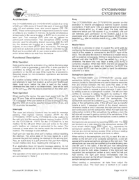 CY7C019V-25AXC Datasheet Page 14