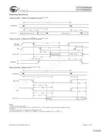 CY7C024-25JXCT Datenblatt Seite 11