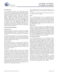 CY7C0241E-25AXCT Datenblatt Seite 6