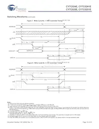 CY7C0241E-25AXCT Datasheet Page 14